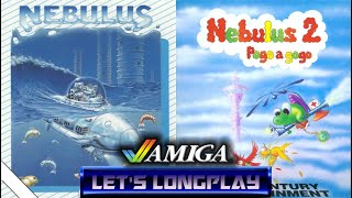 Nebulus + Nebulus 2 (Full "Back-to-Back" Amiga Playthroughs)