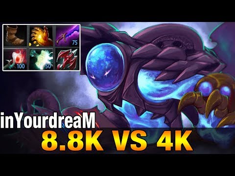 INTERNATIONAL RANKED - inYourdreaM 8.8K MMR Plays Arc Warden - Dota 2