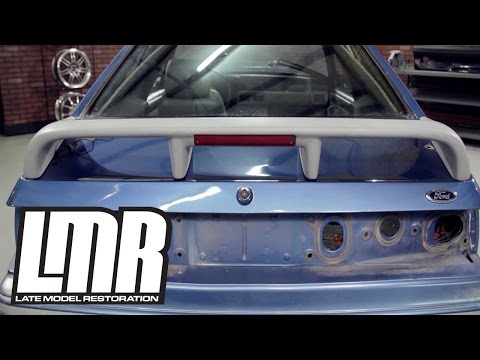 Mustang 1993 Cobra Rear Spoiler Installation (79-93 Fox Body)