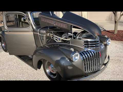 1946 Chevy Truck restoration part 14 (survivor) walk around video