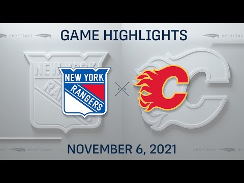 NHL Highlights | Rangers vs. Flames - Nov. 6, 2021