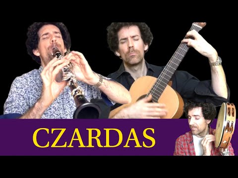 Monti Csárdás for clarinets, percussions and guitar