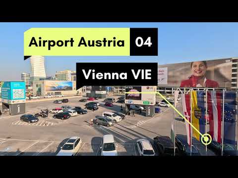 Áustria Aeroporto Viena 4K (guia do aeroporto, dicas, ajuda, caminhada)