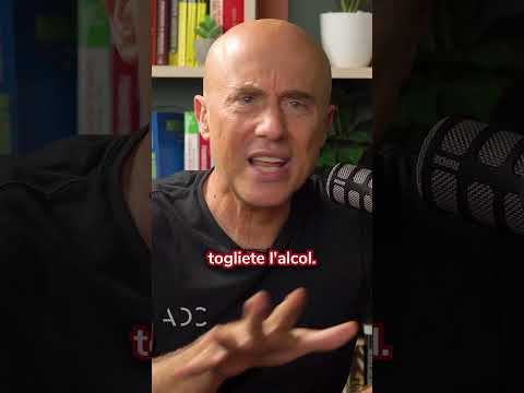 Vuoi STARE BENE? Elimina l'ALCOL - @ValerioRosso