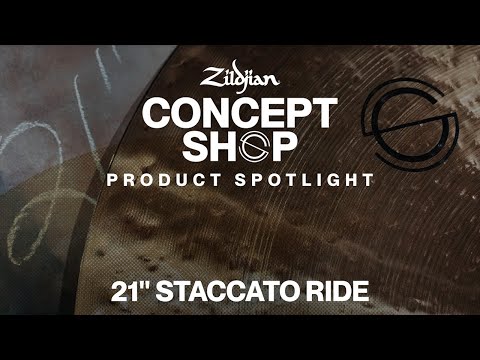 Zildjian 21' K Staccato Ride Concept Shop 2021 image 2
