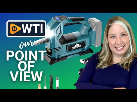 Cordless Tire Inflator Air Compressor for Makita 18V Battery - WTI product video review