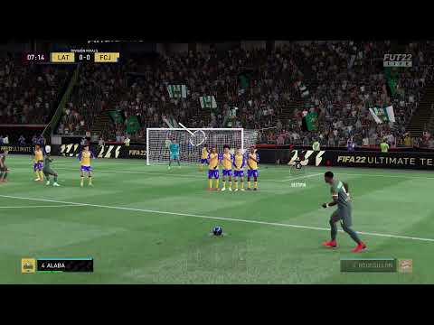 David Alaba kann Freistöße schießen \ FIFA 22 Clips