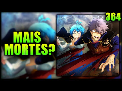 TOUROS NEGROS SÃO DESTROÇADOS POR DAMNATIO… MAIS MORTES? - Black Clover Capítulo 364