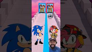 Amy rose tirando foto do Sonic #shorts #sonic