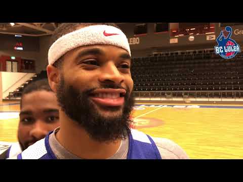 Corban Collins inför hemmamötet med Norrköping Dolphins