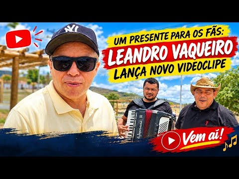 BASTIDORES: Leandro Vaqueiro na orla da lagoa do Pedrão. 