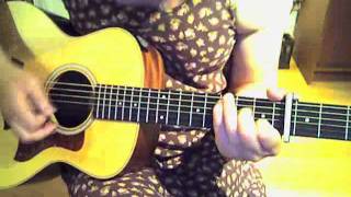 Harry Manx - Good Time Charlie's Got the Blues. Guitar Cover.