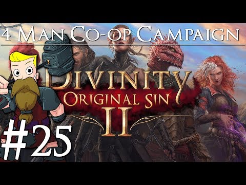 Divinity Original Sin 2 Definitive Edition | 4-Man Co-Op | Part 25 | Braccus Maze