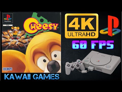 Cheesy | Ultra HD 4K/60fps | PS1 | PREVIEW | Full Movie Gameplay No Commentary