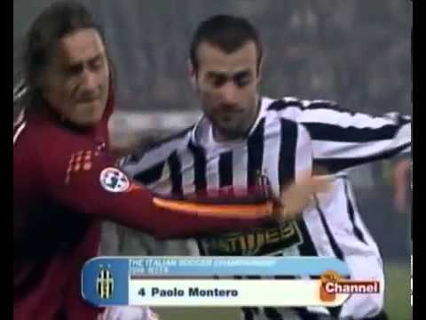 Un delincuente propio - Levantando en la pata a un pizarrero - Paolo Montero!