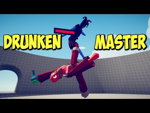 VETERAN FIGHTER! DRUNKEN MASTER vs EVERY FACTION 1v1 #1 - Totally Accurate Battle Simulator TABS