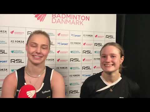 Sara Lundgaard/Alexandra Bøje er i finalen ved FZ FORZA/RSL DM 2019