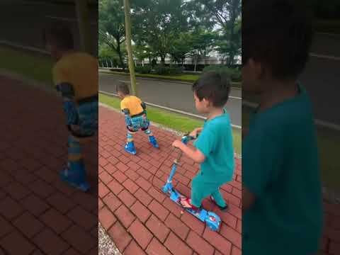 little brother doesn't want to give in #shorts