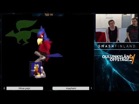 Oulunkylän Offstage 4 - Melee Singles - Winners Quarters - Peki(Fox) vs Mayhem(Falco)
