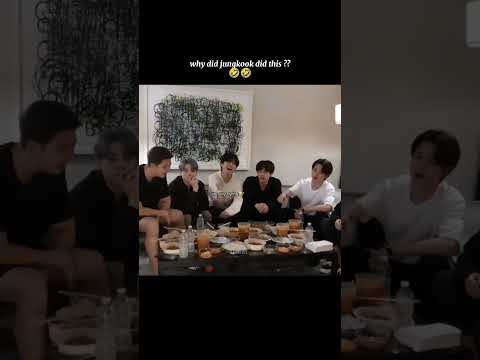 why did jungkook do this ??🤣🤣 #bangtan #jungkook #jk