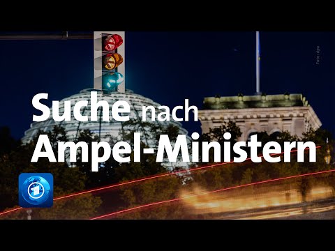 Regierungsbildung: Suche nach Ampel-Ministern