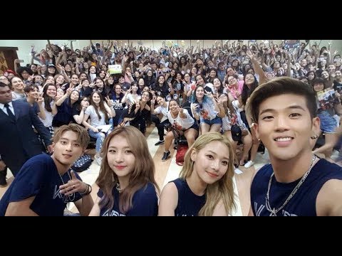 Banda KPOP Kard em Tour pelo Brasil  170702