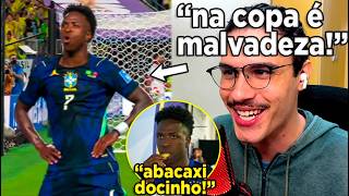 😈AQUELE ABACAXI PRA DEPOIS DO JOGO...VINI JR EMPOLGA EM TODOS OS SENTIDOS E BRASIL CONVENCE?