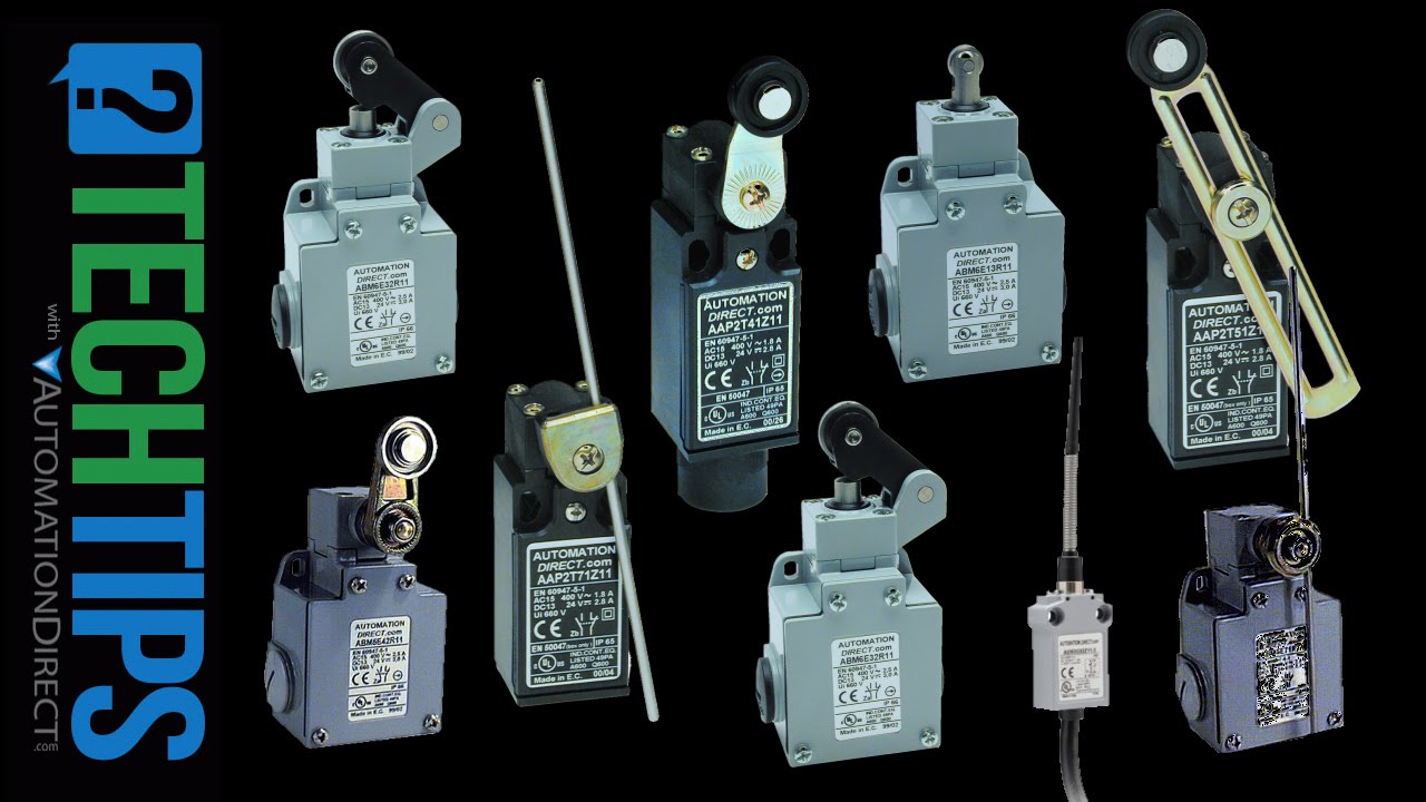 Selecting The Right Limit Switch from AutomationDirect