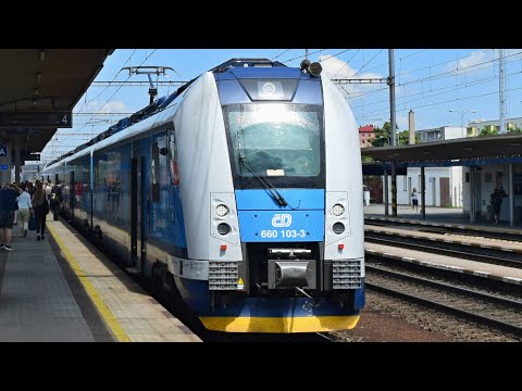 ČD InterPanter 660.103 ● R 810 MORAVAN (Olomouc hl.n. ► Brno hl.n.) ● Otrokovice