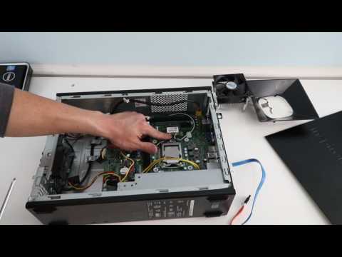 Disassembly Dell Inspiron Small Form Factor PC- Upgrade Ram & SSD