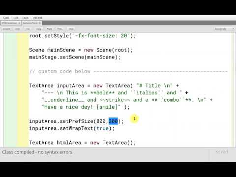 Parsing Markdown in JavaFX