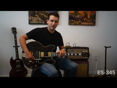 1959 Gibson ES-345 PAF Pickups | 1962 Fender Princeton Amp | Edgewater Guitars Ohio