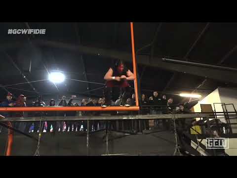 Gringo Loco Swanton Bomb Off Football Post Through A Door