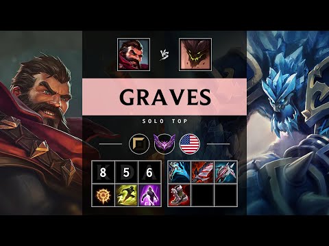 Graves Top vs Malphite - NA Master Patch 25.17
