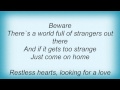 B.B. King - A World Full Of Strangers Lyrics_1