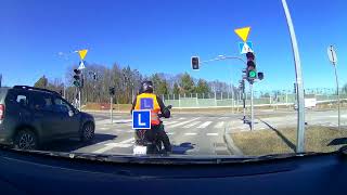 Egzamin praktyczny (symulacja) - kategoria A -  Białystok