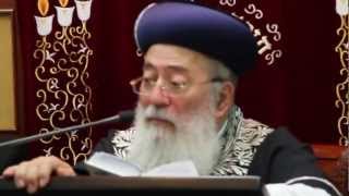 הרשל"צ הרב שלמה עמאר - פרקי אבות פרק שלישי