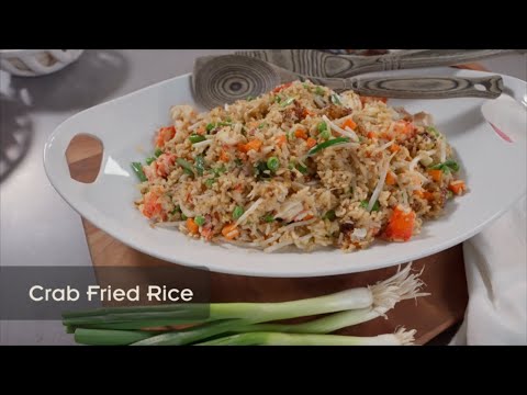 Crab Fried Rice by Chef Andrew Zimmern