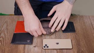 Невелика сумка цікавого формату із м'якої натуральної шкіри Vintage 22338 чорна