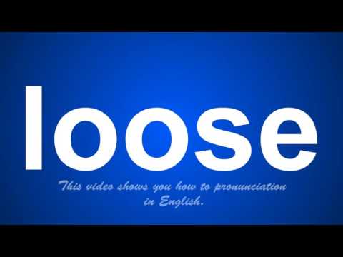 the correct pronunciation of lopes in English.