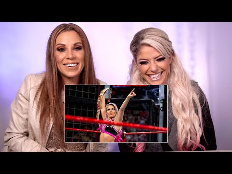 Alexa Bliss & Mickie James watch the first-ever Women's Elimination Chamber Match: WWE Playback
