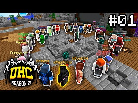 Road to a Cube UHC Victory! - Episode 1 (Minecraft: Season Cursed)