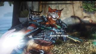 SKYRIM MOD RAJ'DYA AND THREE ROYAL FAMILY CATS DANCERS !!