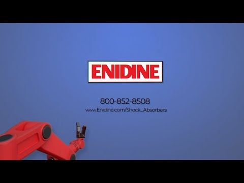 Enidine 的工业缓冲器是完美的解决方案