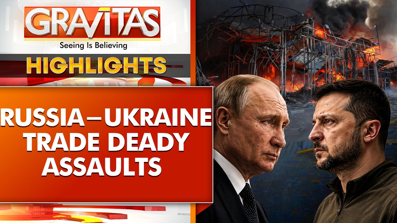 Russia-Ukraine War: Ukraine Slams Russia For War Crime As Drone Targets Civilian |Gravitas Highlight