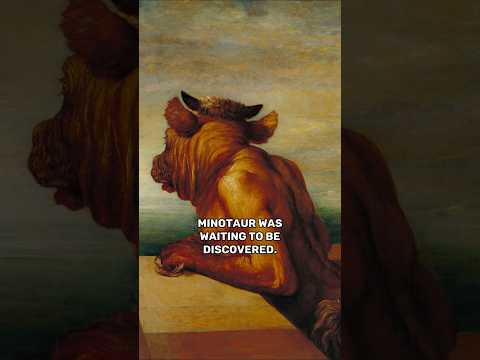 The real Minotaur was waiting to be discovered #story #history #illustrationnation #art #arthistory