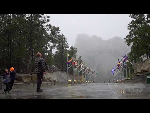 09-07-2020 Keystone, SD - Mount Rushmore Early Snowfall