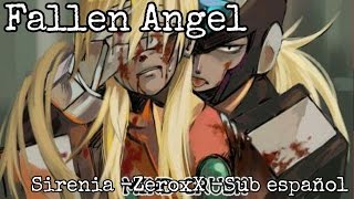 [Megaman x Zero Yaoi ]Sirenia Fallen angel Sub español &amp; Lyrics (ZeroxX)