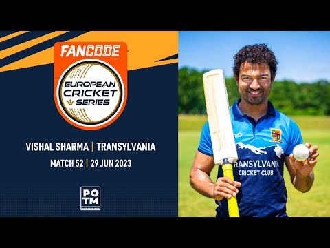 POTM: V.Sharma - TRA vs UNE | Highlights | FanCode ECS Romania | 29 June 2023 | ECS23.526