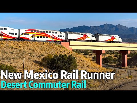 ⁴ᴷ⁶⁰ Exploring the New Mexico Rail Runner Commuter Train